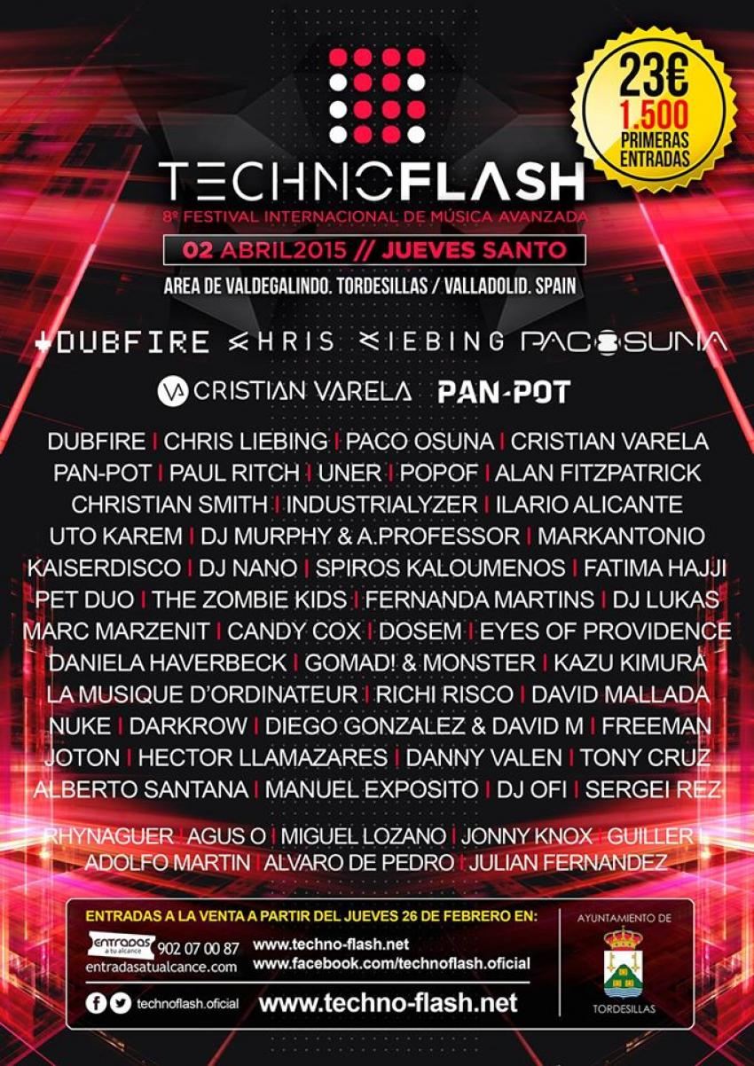 [DIRECTOS] Techno Flash Festival [02-04-2015]