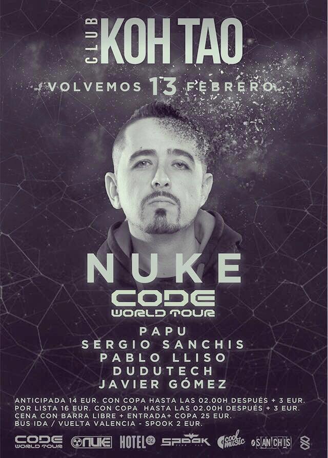 Nuke – Hotel82 [KohTao Club][Valencia][13-Febrero-2016]