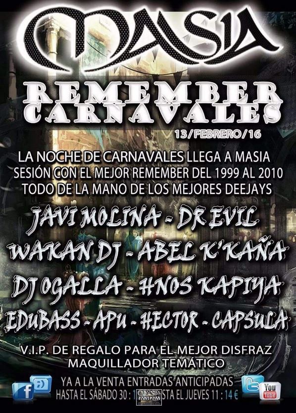 Dr Evil – Carnaval Remember Masia [13-02-2016]