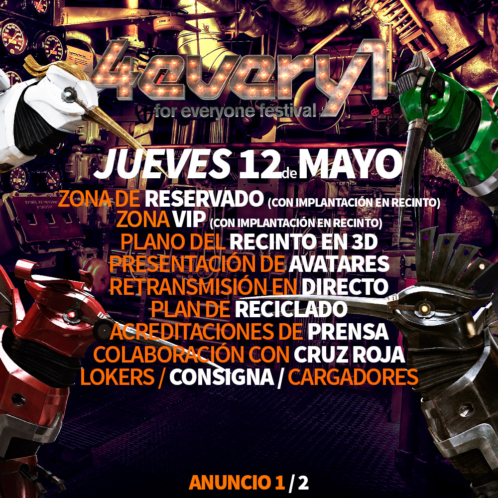 4EVERY1 FESTIVAL – 360º ALREDEDOR DE NUESTRO