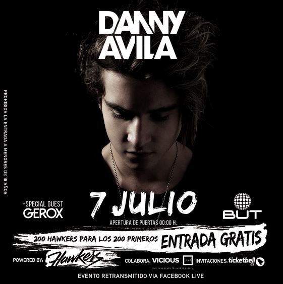 Danny Avila actuará gratis en Madrid