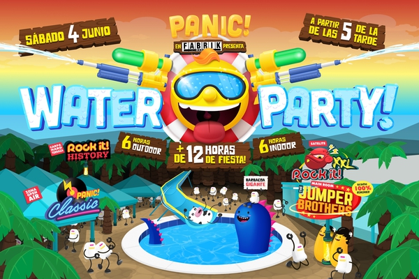 [Sesiones] Water Party Panic – Fabrik [04-06-2016]