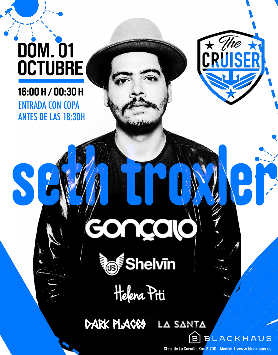 THE CRUISER desembarca en BLACKHAUS con SETH TROXLER