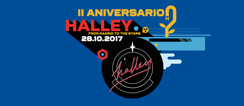 HALLEY celebra su 2º ANIVERSARIO