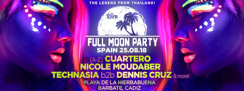 Full Moon Party llega a España desde Tailandia