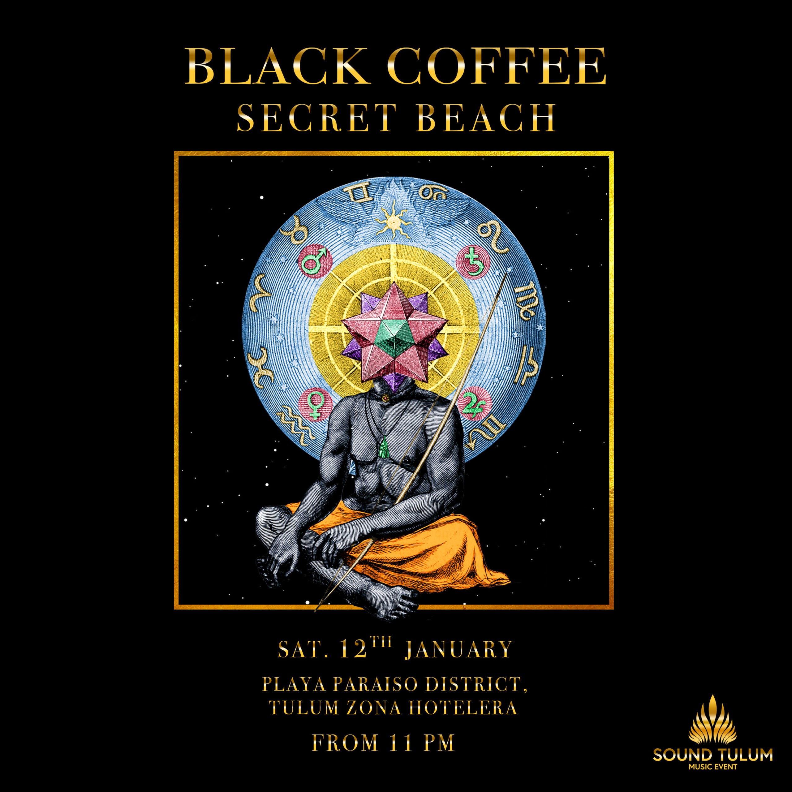 ¡Sound Tulum confirma a Black Coffee para protagonizar un evento “Secreto”!