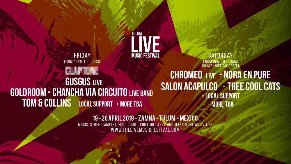 Live Music Festival anuncia 6 nuevas confirmaciones